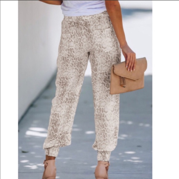 Sale Snake print pants - Picture 3 of 7